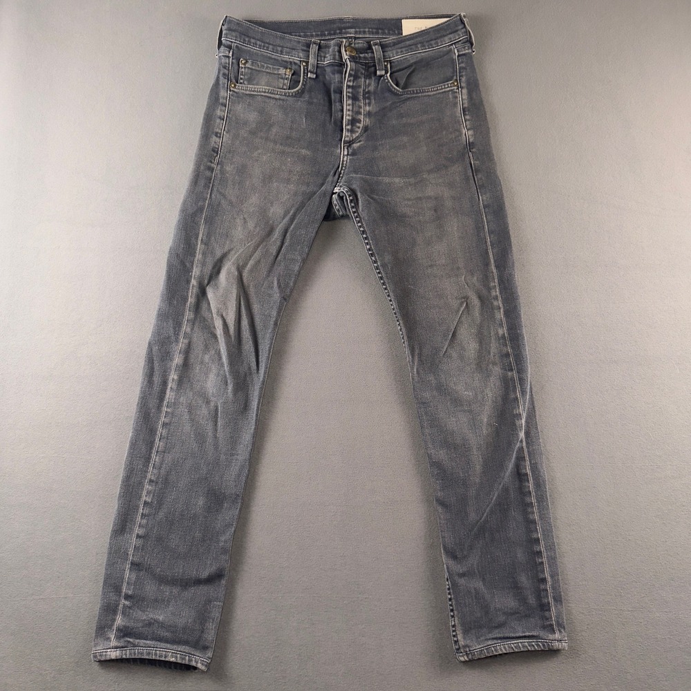 Rag & Bone Fit 2 Slim Jeans Mens 29 Minna Grey Blue Faded Denim M1223K510MIN